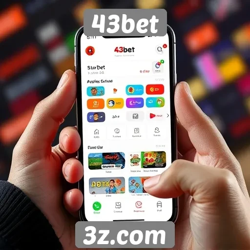 Interface e usabilidade do site 43bet em dispositivos móveis