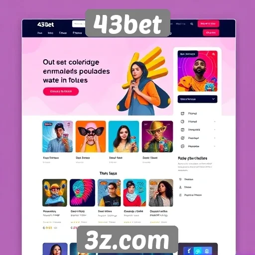 Novidades no design do portal 43bet